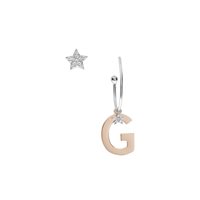 Boucles d'oreilles Comete Femme Costellation in Argent Zircone ORA154
